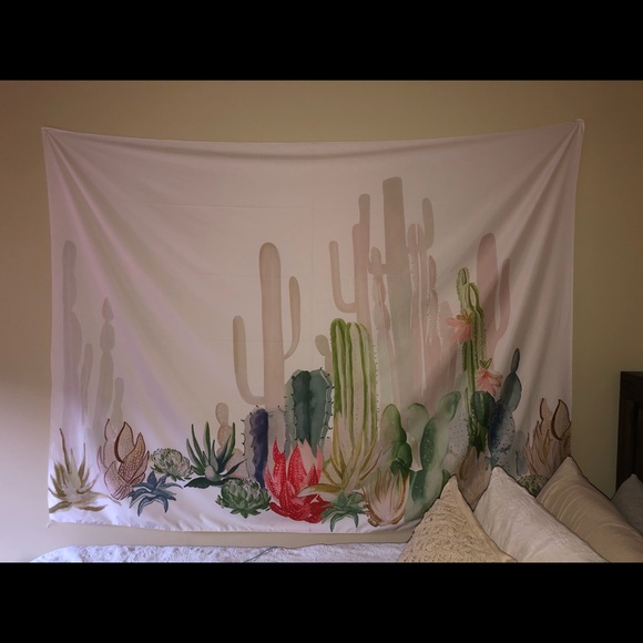 Urban Outfitters Other - Boho Succulent Cactus Wall Tapestry